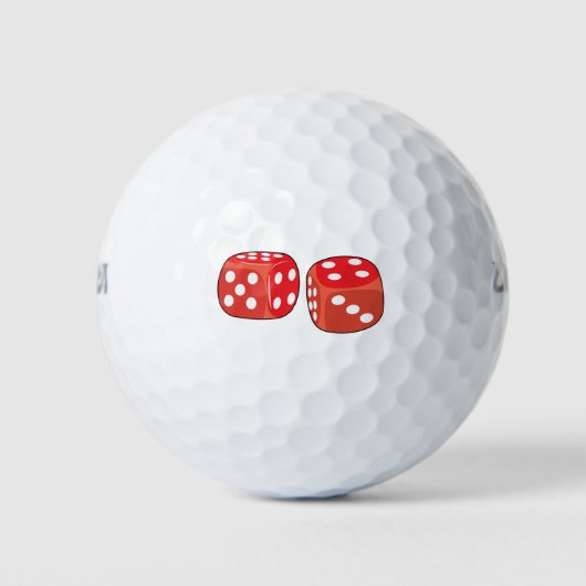 Red Dice Golfballen (Voorkant)