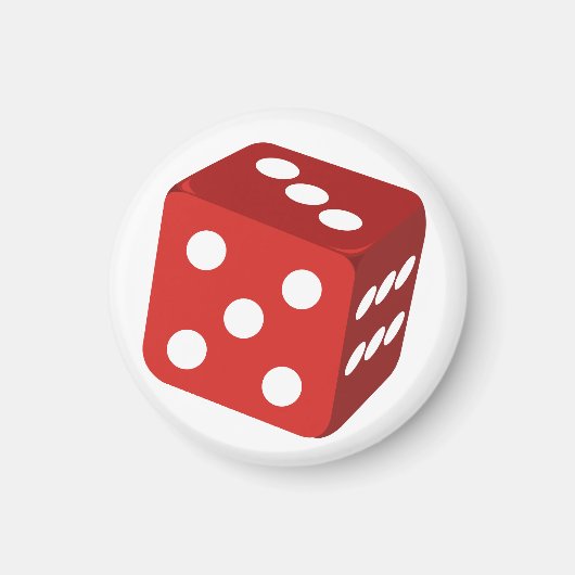 Red Dice Magneet (Voorkant)