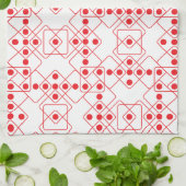 Red Dice Theedoek (Gevouwen)