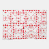 Red Dice Theedoek (Horizontaal)