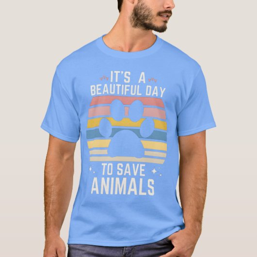 Red dieren jongen t-shirt (Voorkant)