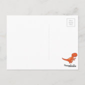 Red Dinosaur 02/19 Briefkaart (Achterkant)