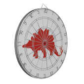 Red Dinosaur Dartbord (Voorkant Links)