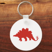 Red Dinosaur Sleutelhanger (Voorkant)