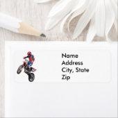 Red Dirt Bike Etiket (Insitu)