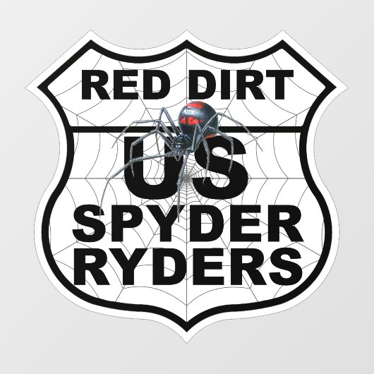 Red Dirt Chapter - Decal Hoofdstuk Logo (Vel)