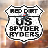 Red Dirt Chapter - Decal Hoofdstuk Logo (Vel 2)
