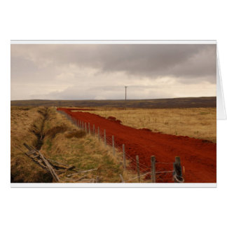 Red Dirt Road in IJsland
