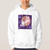Red Disco Ball Hoodie (Voorkant)