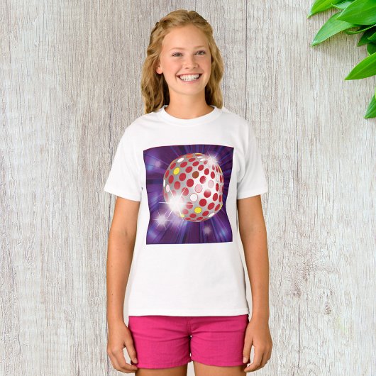 Red Disco Ball T-shirt