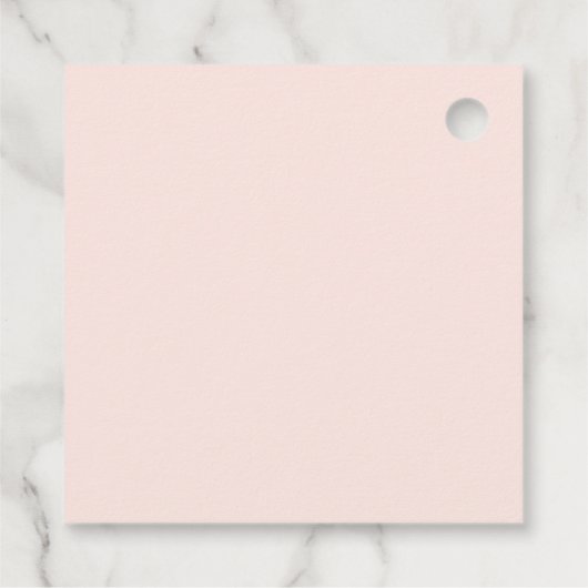 Red Disco Cowgirl Rodeo Bachelorette Party Bedankjes Labels (Achterkant)