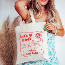 Red Disco Rodeo Cowgirl Bachelorette Weekend