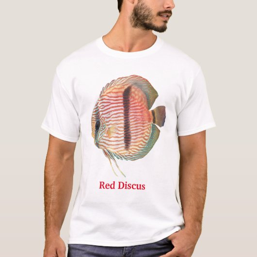 Red Discus T-shirt (Voorkant)