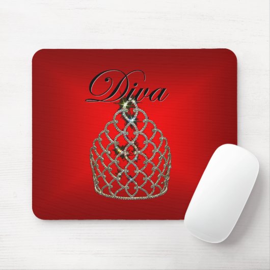 Red Diva Muismat (Met muis)