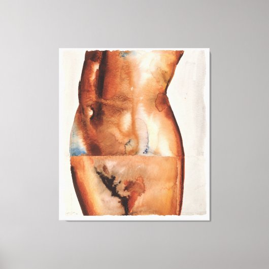 Red Diver 2000 Canvas Afdruk (Voorkant)