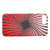 Red Dizzy Spiral Case-Mate iPhone Case (Achterkant (Horizontaal))