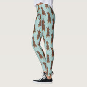 Red Doberman Pinscher Leggings (Links)