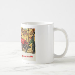 Red  Dodge Power Wagon Koffiemok