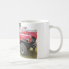 Red Dodge Power Wagon Koffiemok