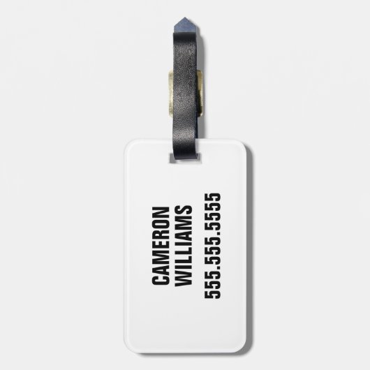 Red Dog Genieten van Schilderachtig Car Ride Art P Bagagelabel (Achterkant verticaal)