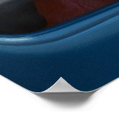 Red Dog Genieten van Schilderachtig Car Ride Art P Poster (Hoek)