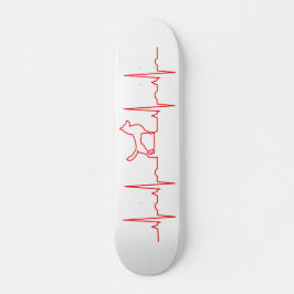 Red Dog Heartbeat-skateboard Persoonlijk Skateboard