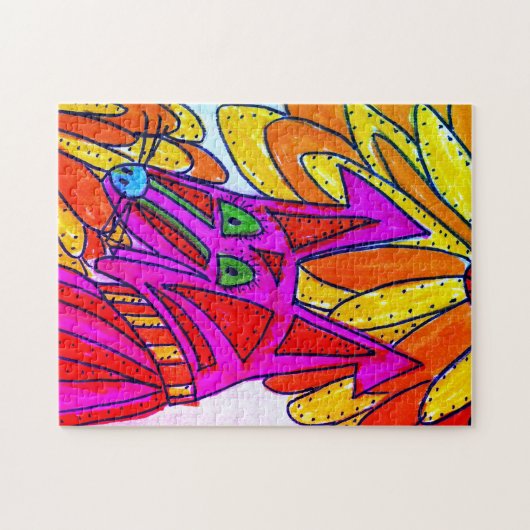 Red Dog Puzzle Legpuzzel (Horizontaal)