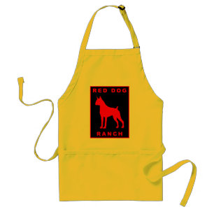 Red Dog Ranch - Apron Standaard Schort