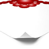 Red Dot Mandala Perfect Poster (Hoek)