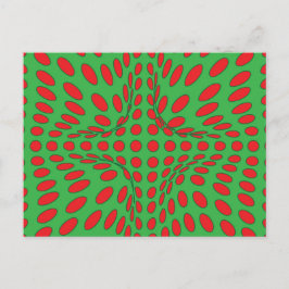 Red Dot Vortex Briefkaart