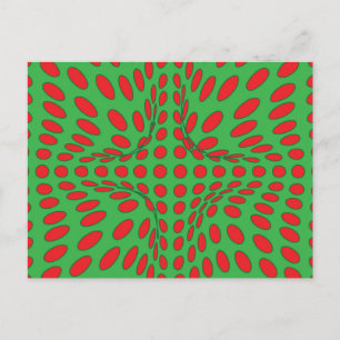 Red Dot Vortex Briefkaart