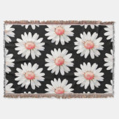 Red Dotted Daisy's Deken (Voorkant)