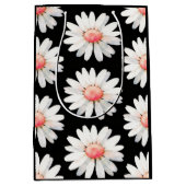 Red Dotted Daisy's Medium Cadeauzakje (Voorkant)