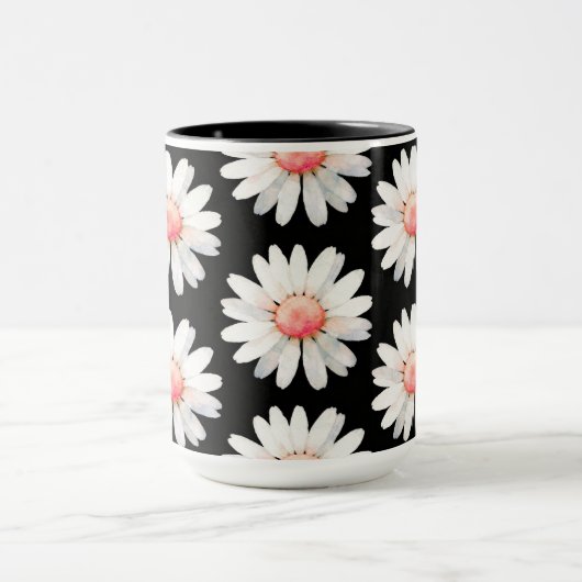 Red Dotted Daisy's Mok (Midden)