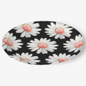 Red Dotted Daisy's Papieren Bordje (Gekanteld)