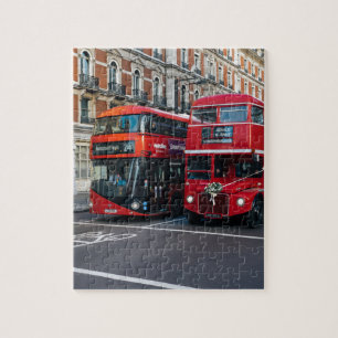 Red Double Decker Buses Legpuzzel