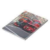 Red Double Decker Buses Notitieblok (Linkerzijde)