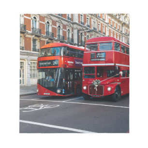 Red Double Decker Buses Notitieblok