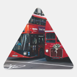 Red Double Decker Buses Sticker