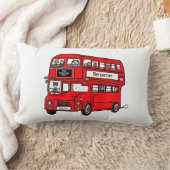 Red Double Decker London Bus Newborn Gift Kussen (Deken)