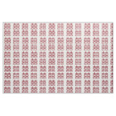 Red Double Happiness Lantern Custom Fabric Stof (Fat Quarter)