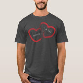 Red Double Heart T-Shirt (Voorkant)