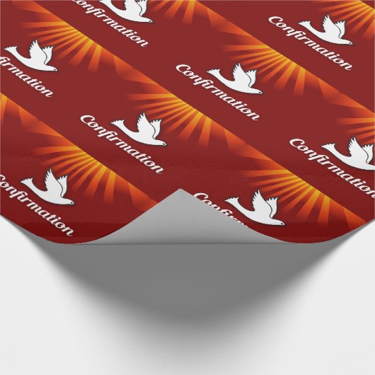 Red Dove bevestiging Cadeaupapier (Hoek)