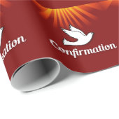 Red Dove bevestiging Cadeaupapier (Rol Hoek)