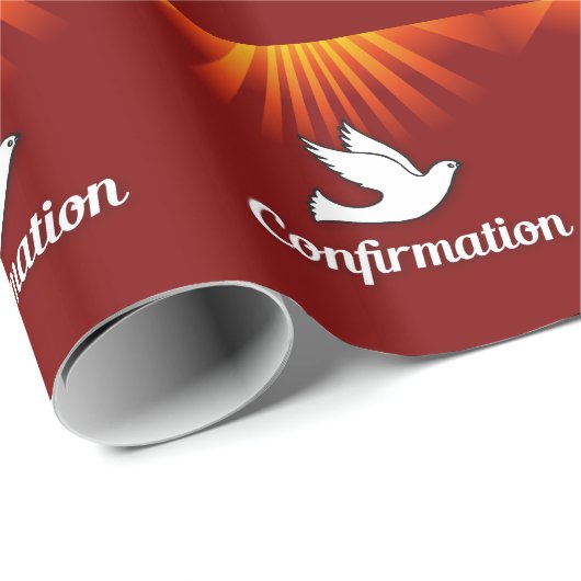 Red Dove bevestiging Cadeaupapier (Rol Hoek)