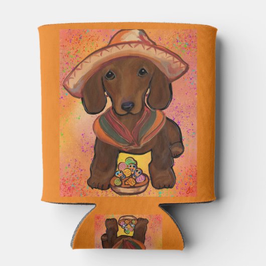 Red Doxie Blikjeskoeler (Achterkant)