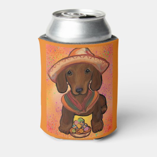 Red Doxie Blikjeskoeler (Blikje Achterkant)