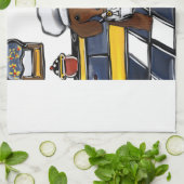 Red Doxie Chef Theedoek (Gevouwen)