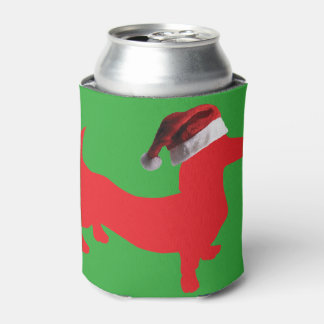 Red-Doxie—en-Santa-Pet Blikjeskoeler