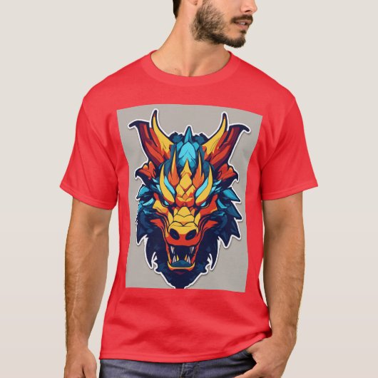 Red Dragan T-shirt (Voorkant)